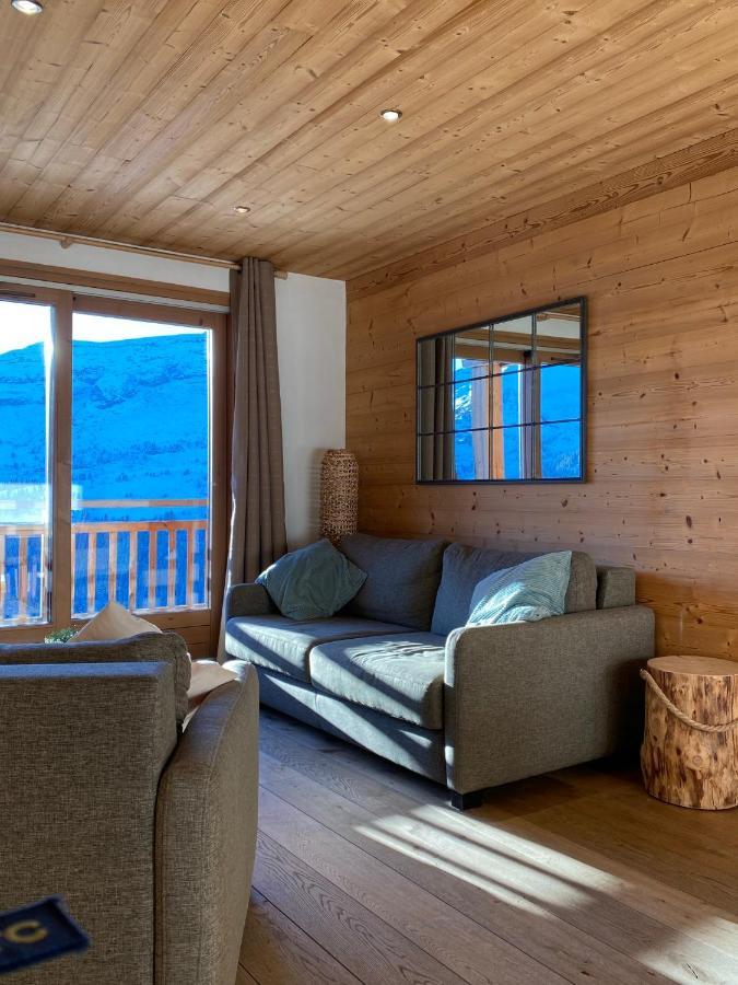 Vue Panoramique Sur Les Montagnes Plein Sud - T2 Skis Aux Pieds, Piscine & Spa Flaine Exterior foto