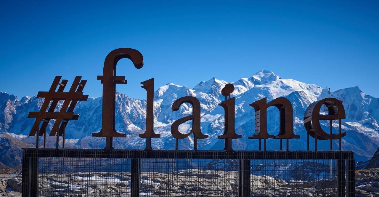 Vue Panoramique Sur Les Montagnes Plein Sud - T2 Skis Aux Pieds, Piscine & Spa Flaine Exterior foto